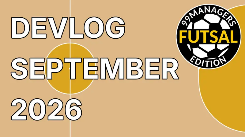 Cover image Devlog September 2026