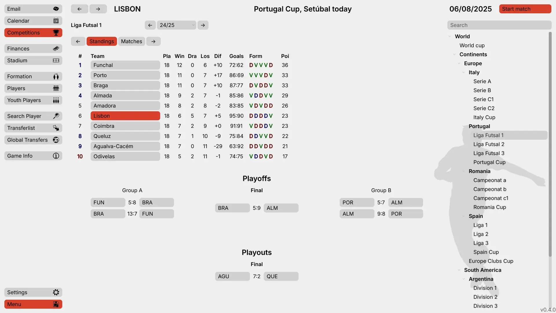 Screenshot of the game